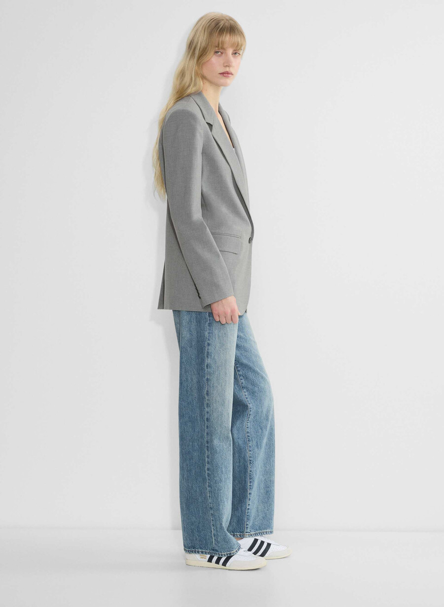 ny generasjons blazer - reessential light heather matte pearl