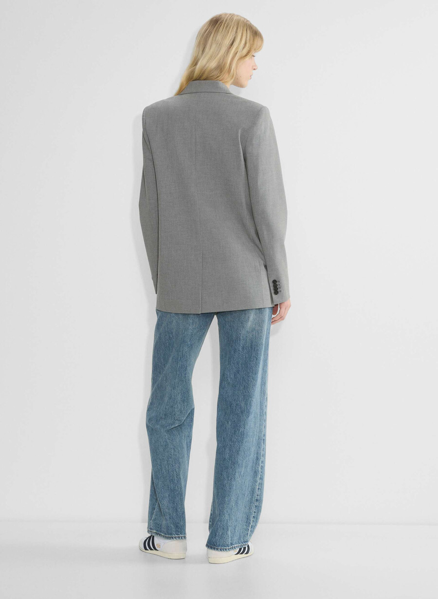 ny generasjons blazer - reessential light heather matte pearl