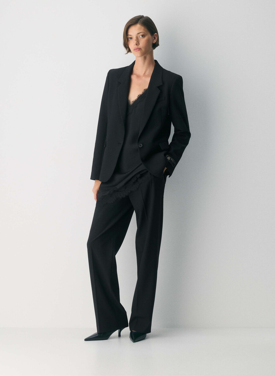 the effortless pant - reessential light svart