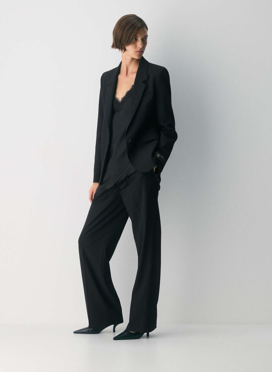 the effortless pant - reessential light svart