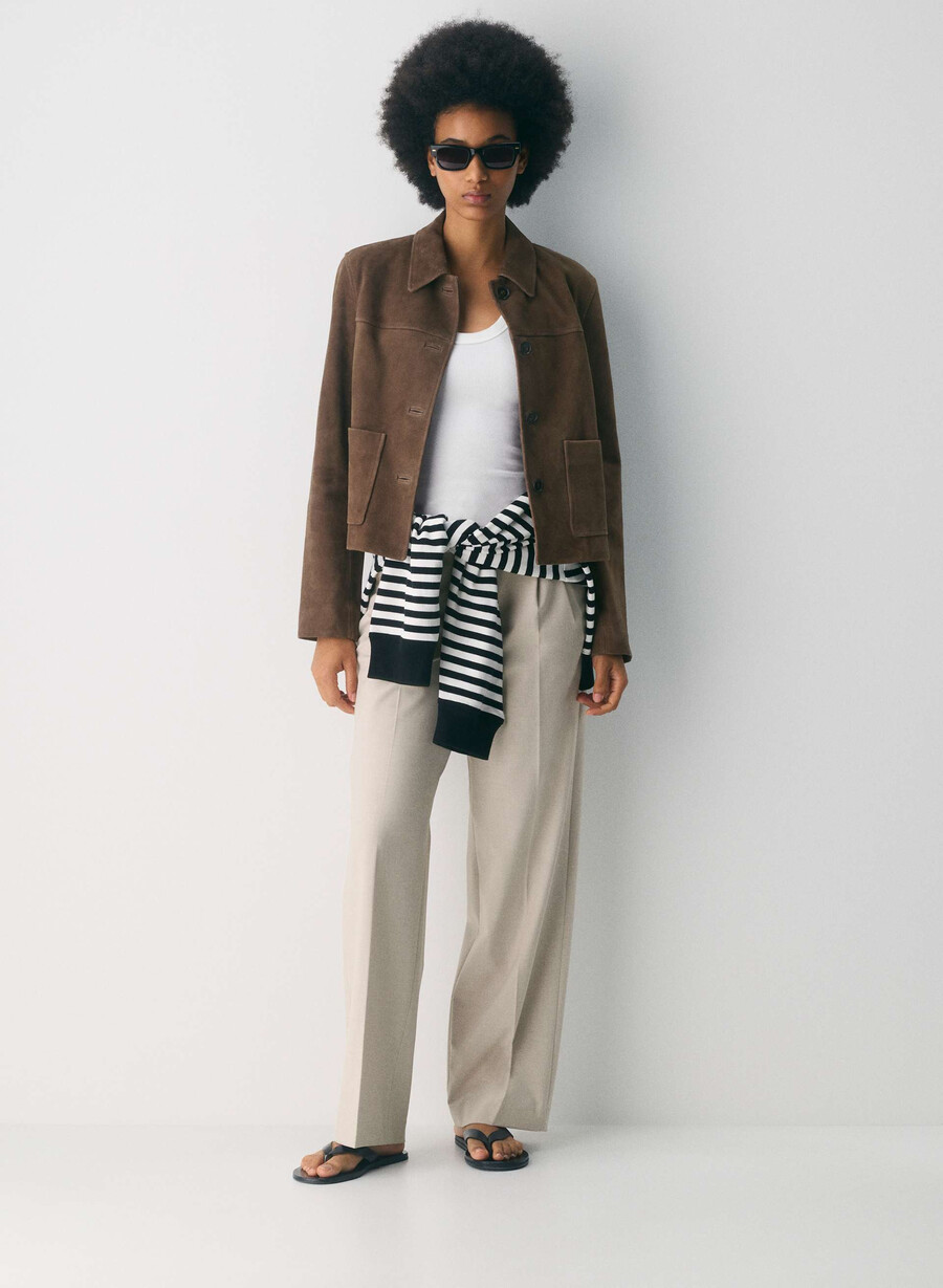 the effortless pant - reessential light heather matte pearl