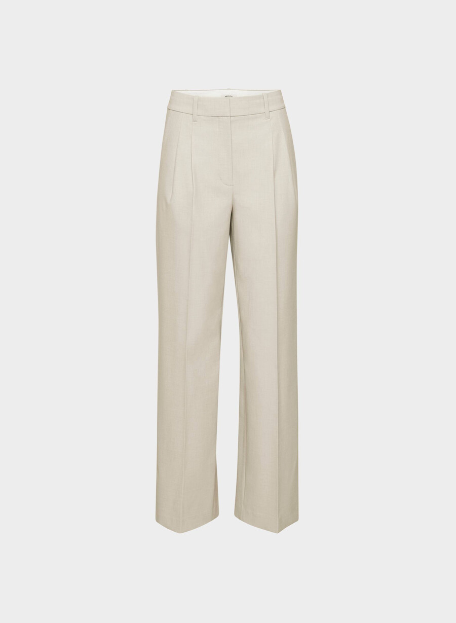 the effortless pant - reessential light heather matte pearl