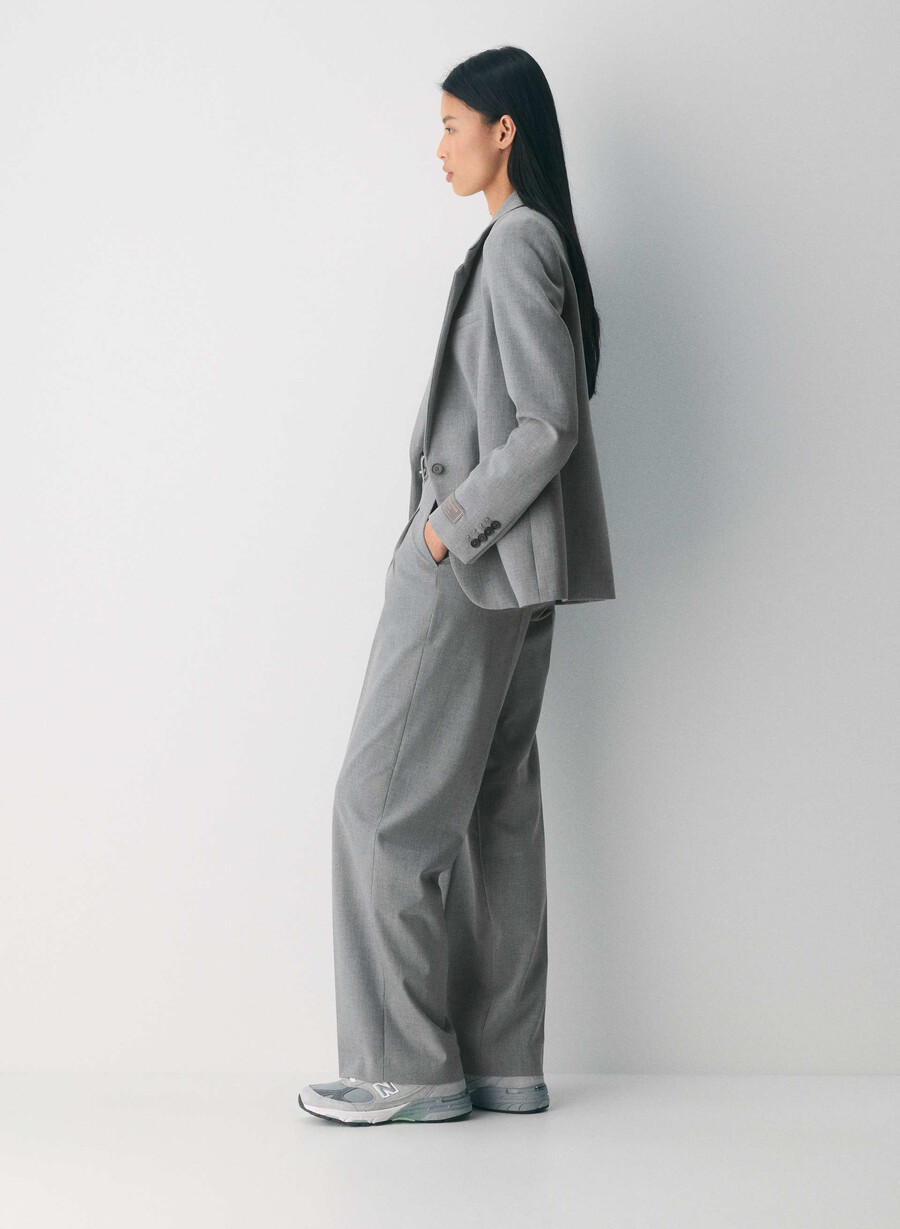 the effortless pant - reessential lys mØrkegrÅ