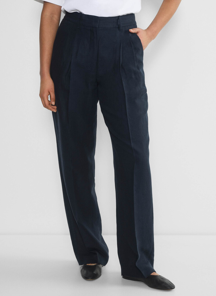 the effortless pant curve-fit – cruiselinen dark nat navy