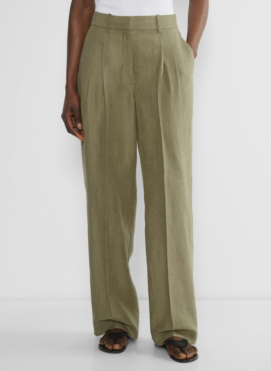 the effortless pant curve-fit – cruiselinen soltØrket oliven