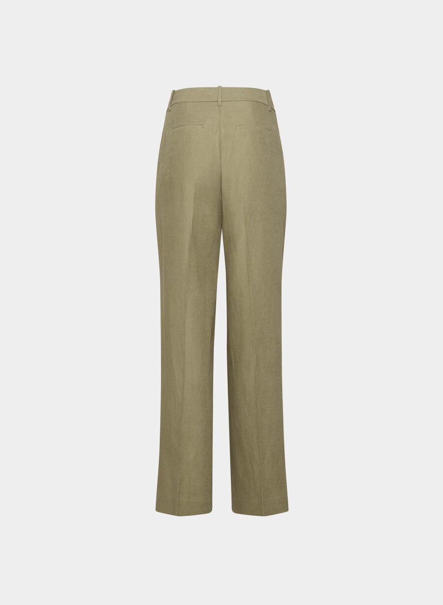 the effortless pant curve-fit – cruiselinen soltØrket oliven