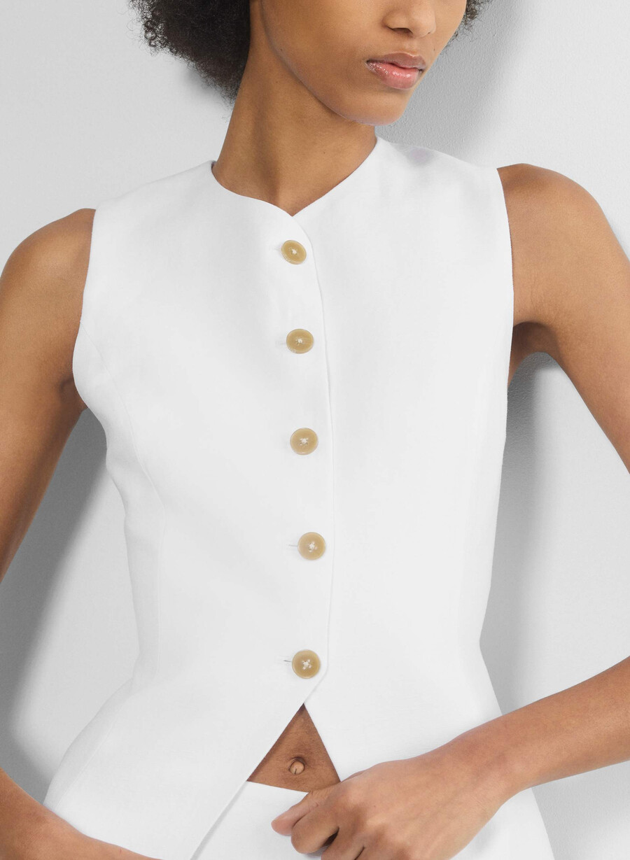 cruiselinen regal vest hvit