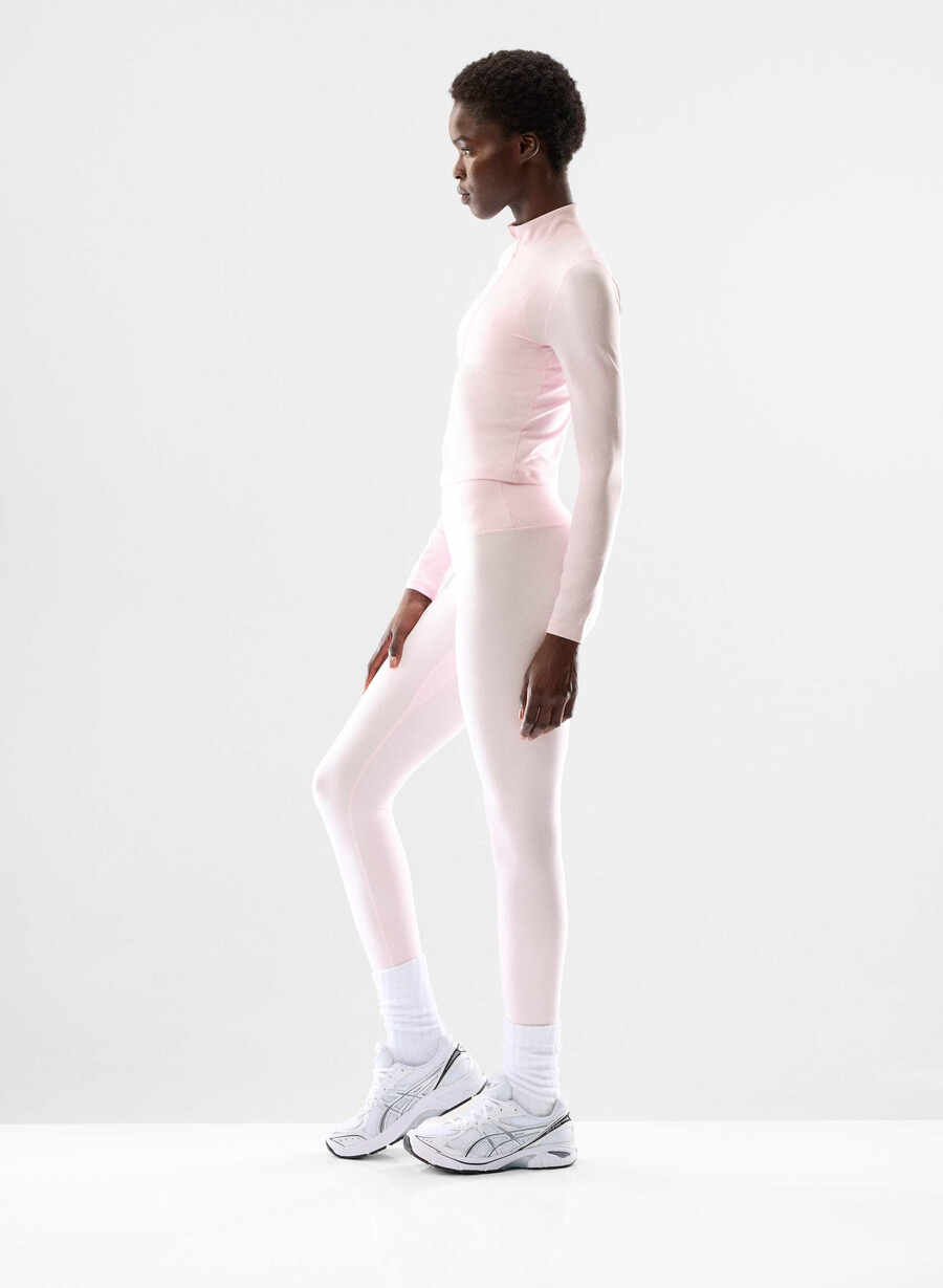 ny butter limit zip-up villa pink