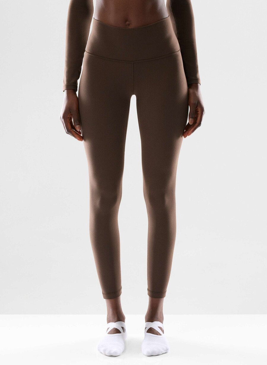 butter cheeky high-rise 66 cm leggings mokkabrun