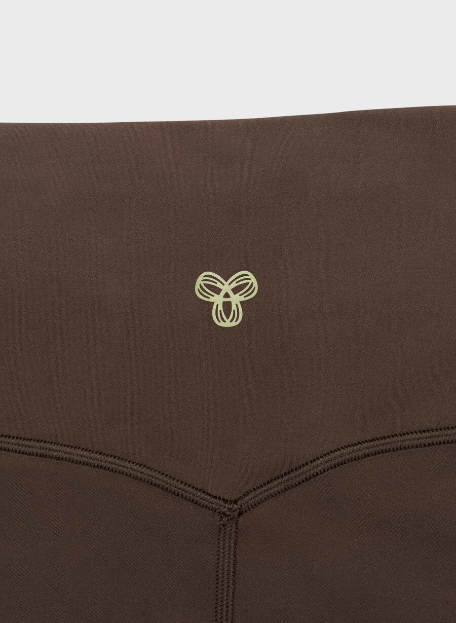 butter cheeky high-rise 66 cm leggings mokkabrun