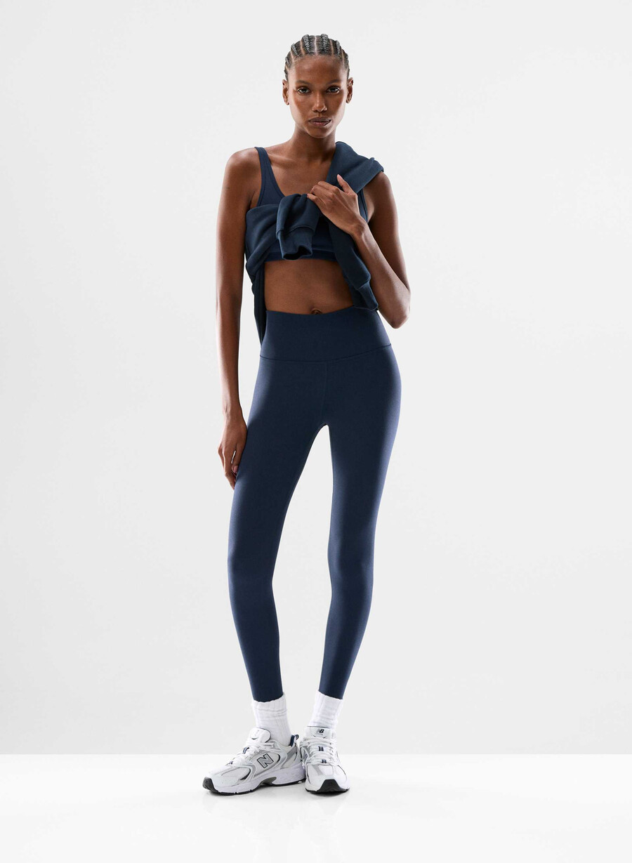butter cheeky high-rise 60 cm leggings admiral