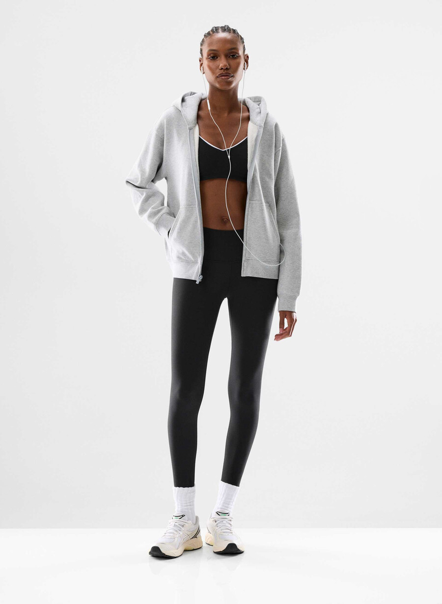 butter cheeky high-rise 60 cm leggings svart
