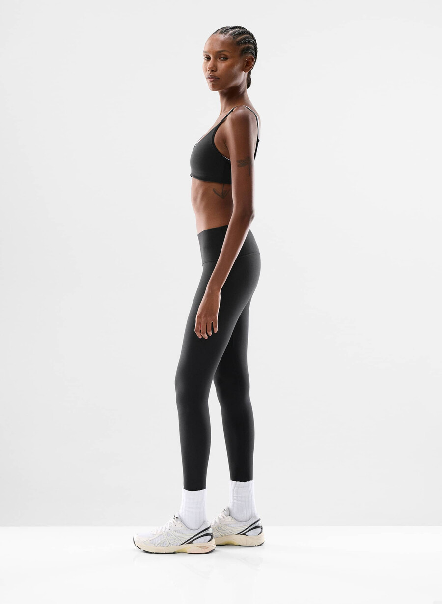 butter cheeky high-rise 60 cm leggings svart