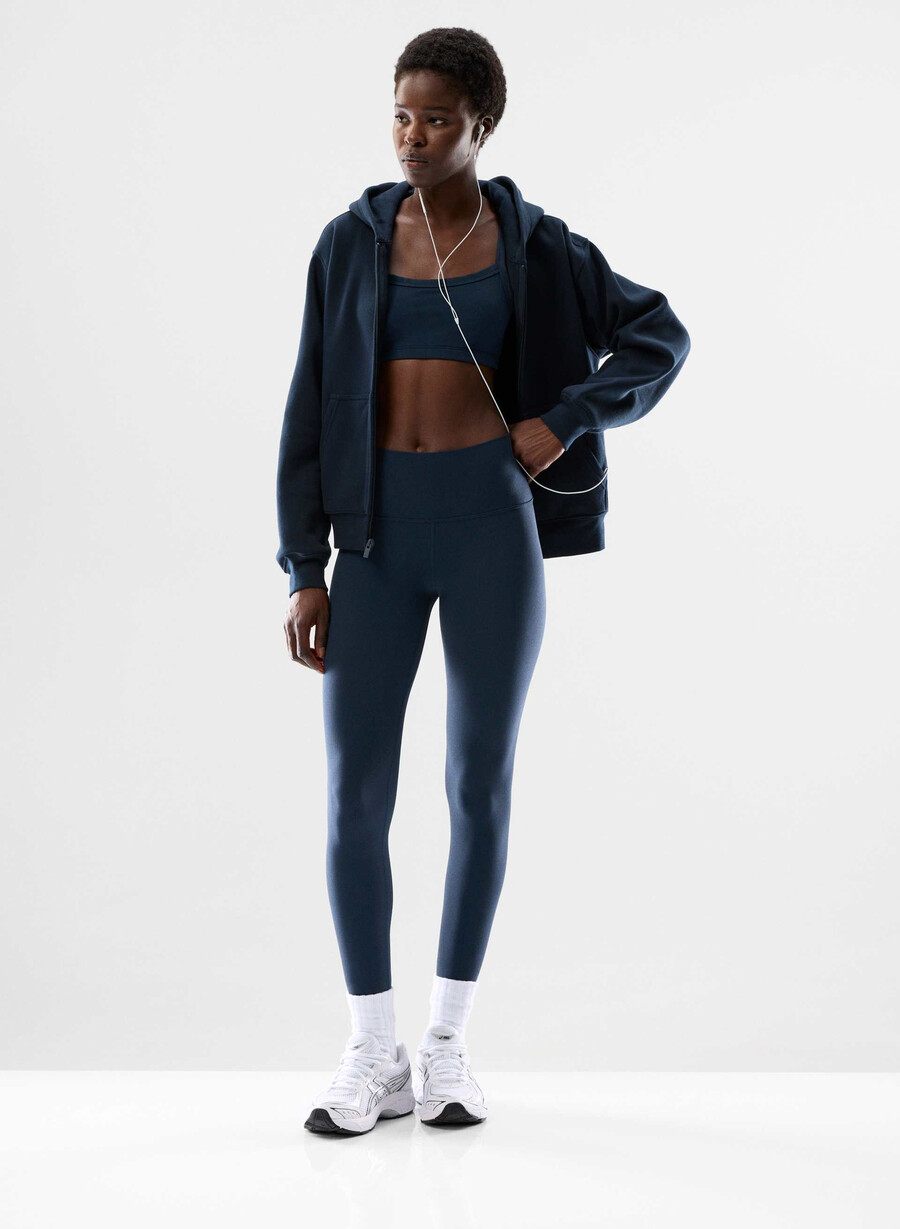 butter cheeky high-rise 68 cm leggings admiral