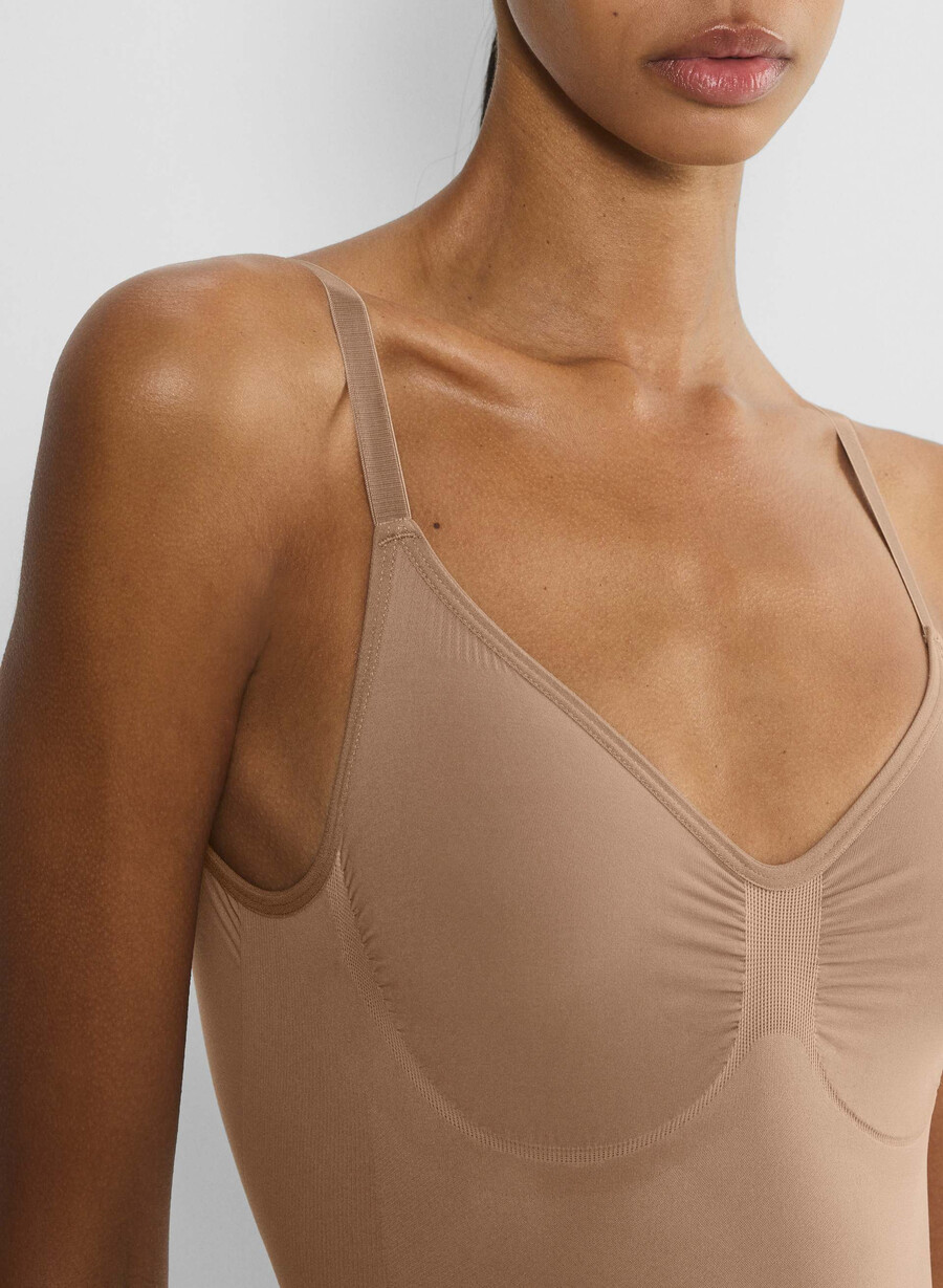 shapeenhance thong-body med lav rygg toasty