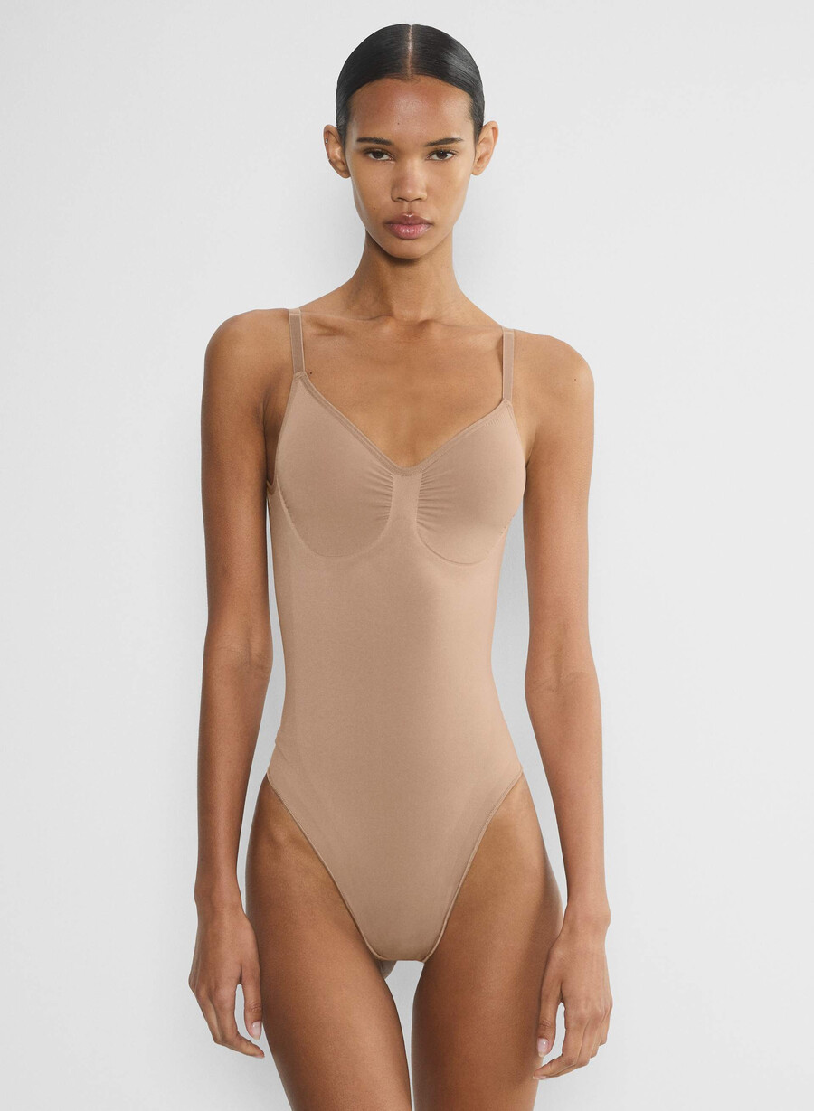 shapeenhance thong-body med lav rygg toasty