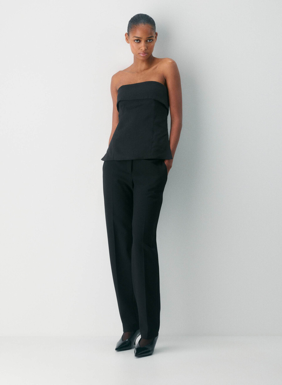 element linen tubetopp svart