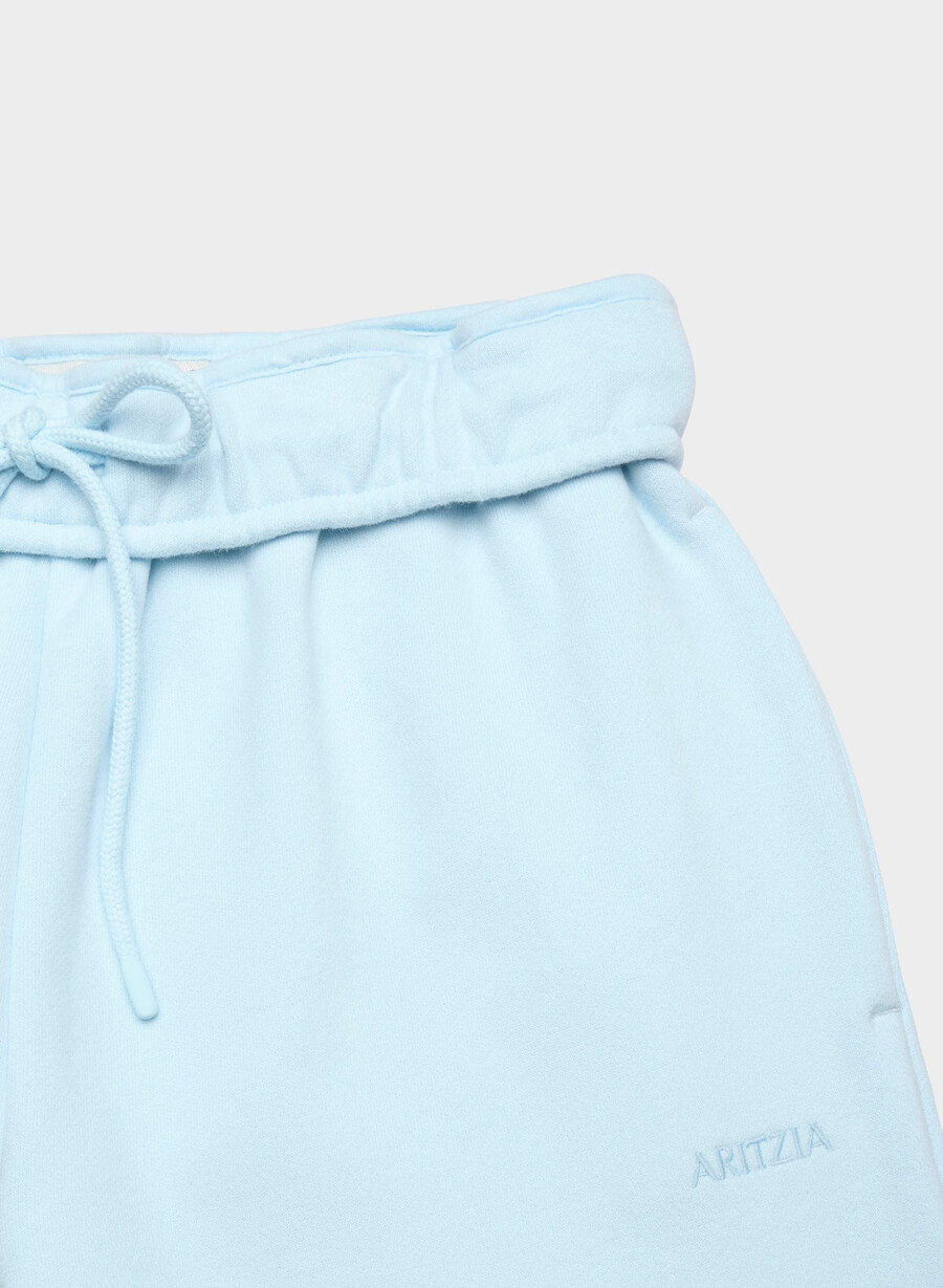 koselig svettefleece mega foldover baggy jogger villa blÅ
