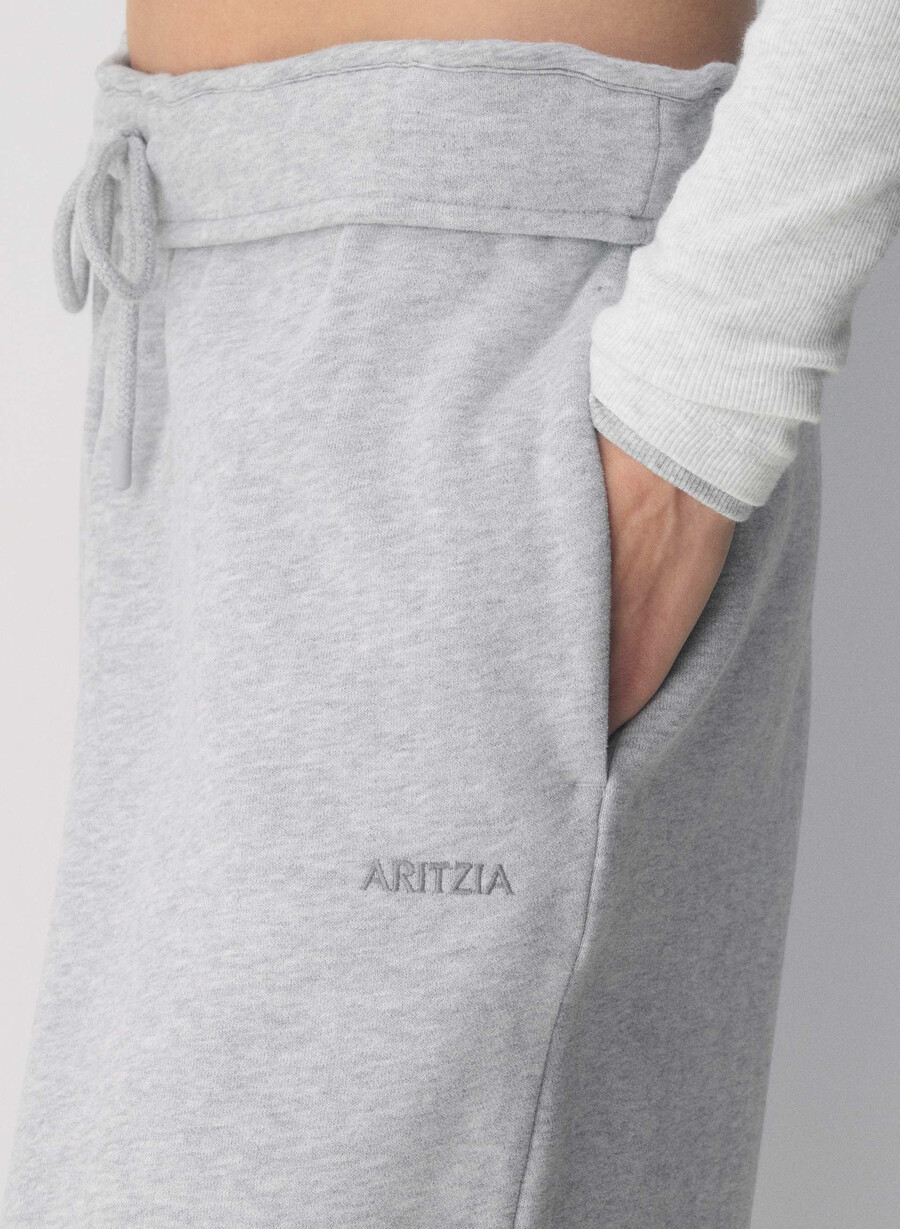 koselig svettefleece mega foldover baggy jogger lyngkrom