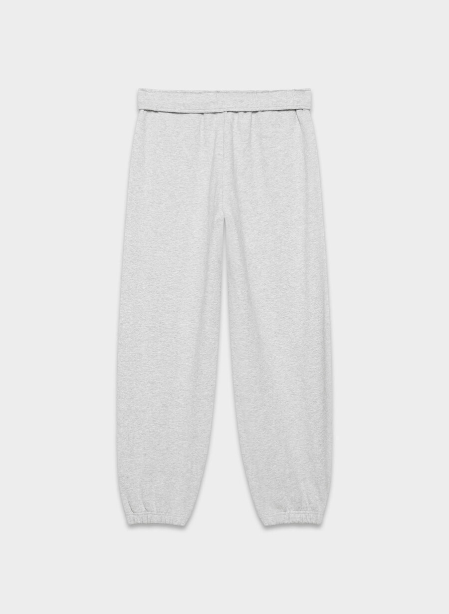 koselig svettefleece mega foldover baggy jogger lyngkrom