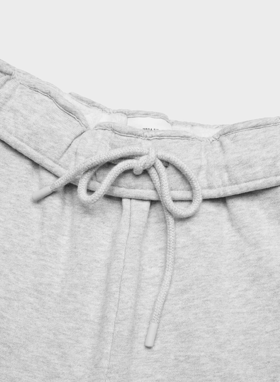 koselig svettefleece mega foldover baggy jogger lyngkrom