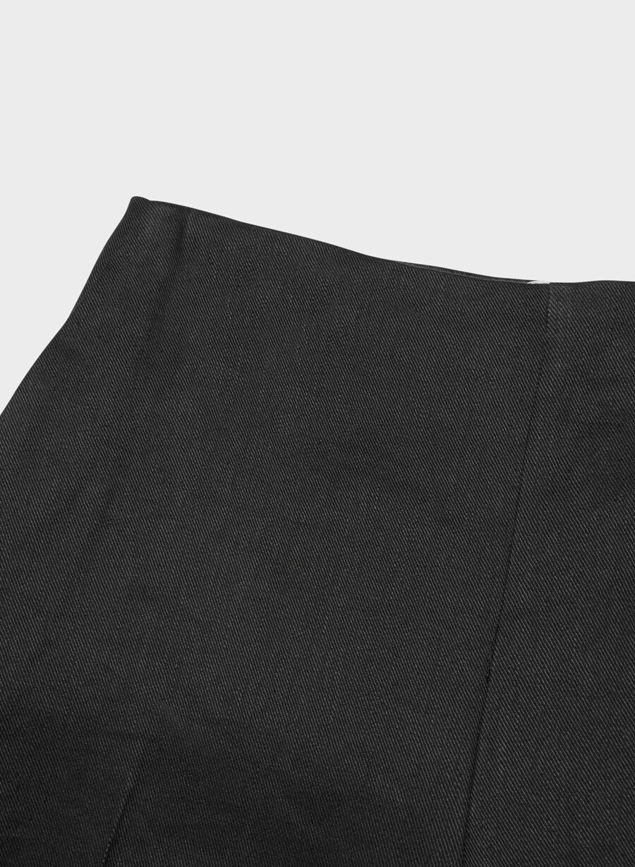parity linen pant svart