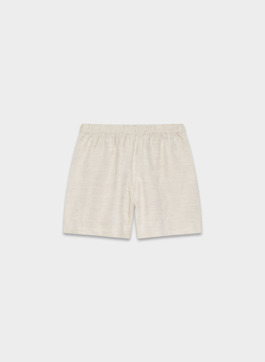 the lodge short mid-thigh – cruiselinen ufarget ecru