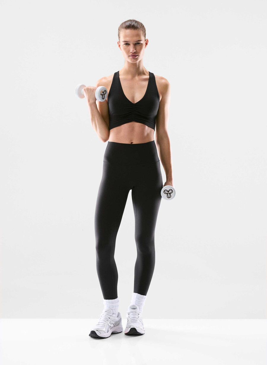 butter cheeky infinite høy rise 66 cm leggings svart