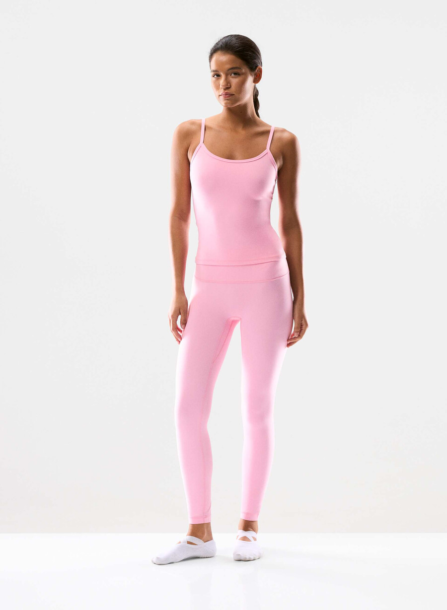 butter cheeky infinite høy rise 66 cm legging jellybean rosa
