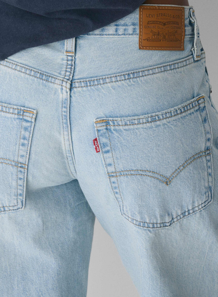 levis baggy dad jean fan flare