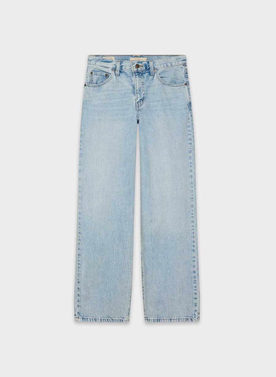 levis baggy dad jean fan flare