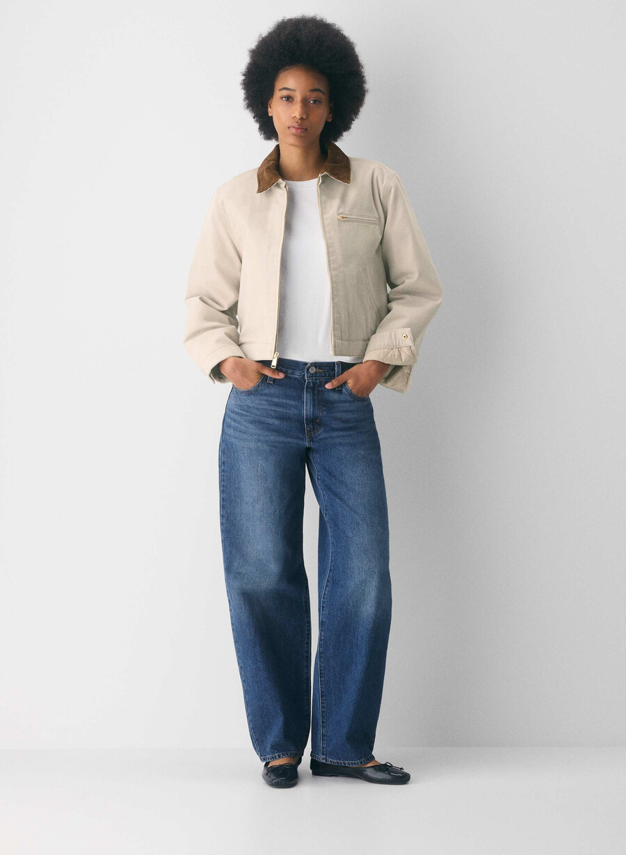 levis baggy dad jean hun er snygg