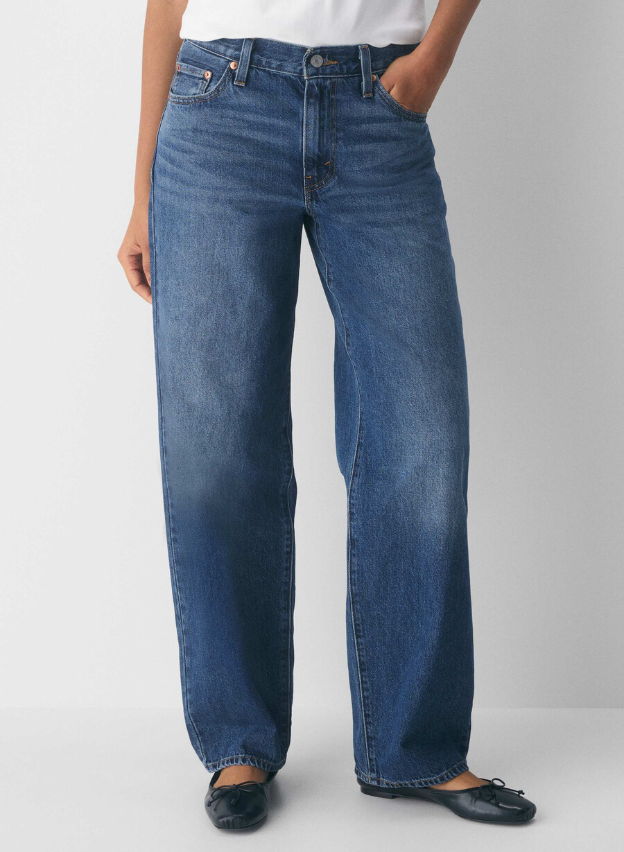 levis baggy dad jean hun er snygg