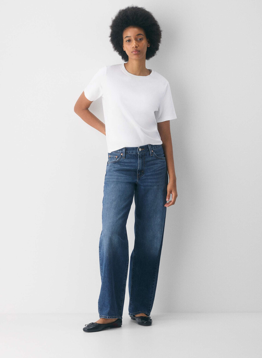 levis baggy dad jean hun er snygg