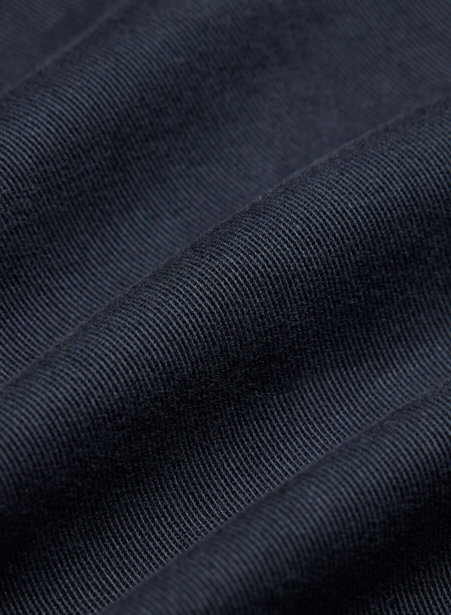 chino medium-high rise carrot pant vasket mØrk nattlav