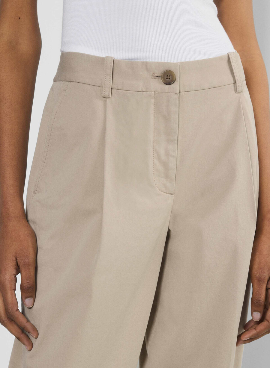 chino medium-rise carrot pant washed tundra taupe