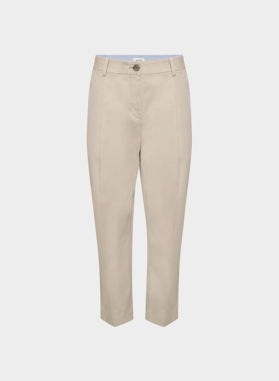 chino medium-rise carrot pant washed tundra taupe