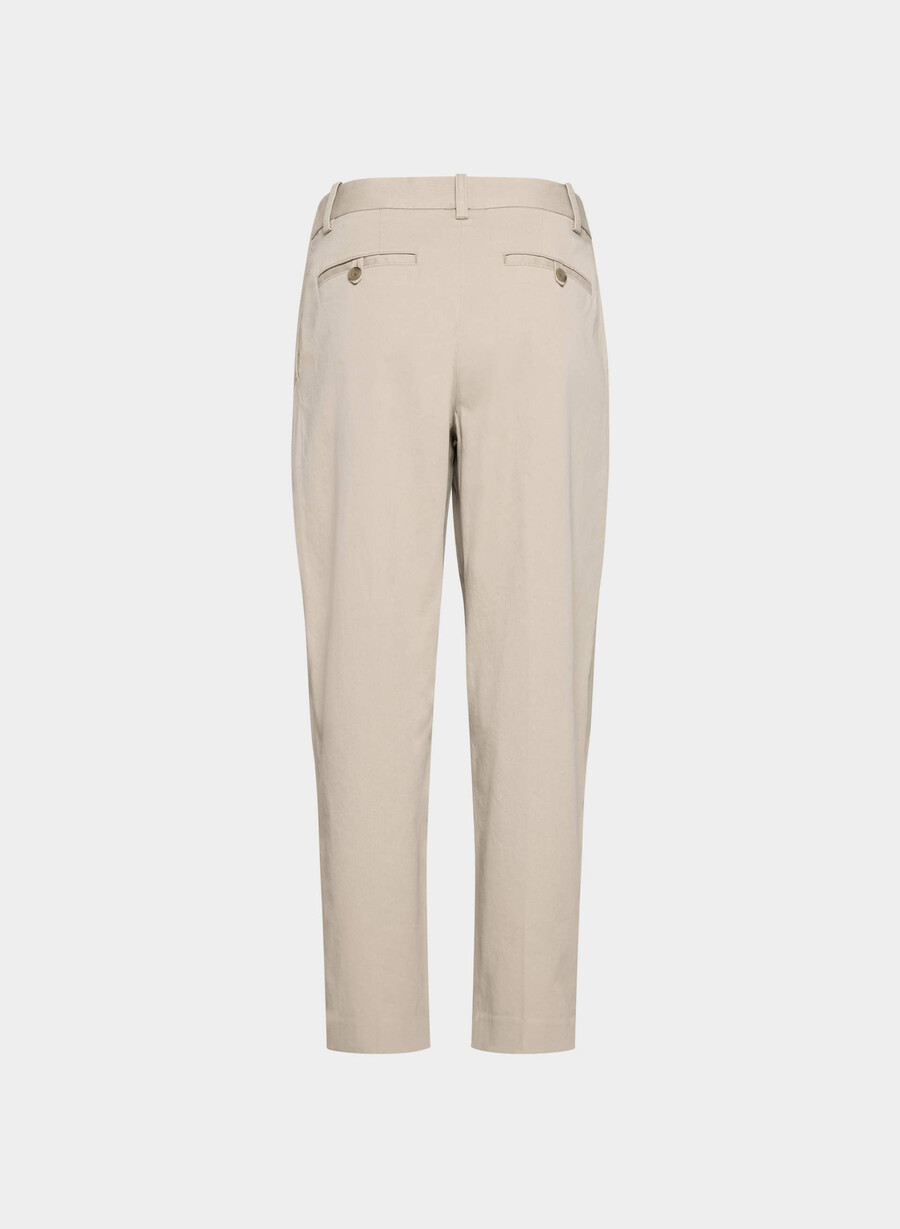chino medium-rise carrot pant washed tundra taupe