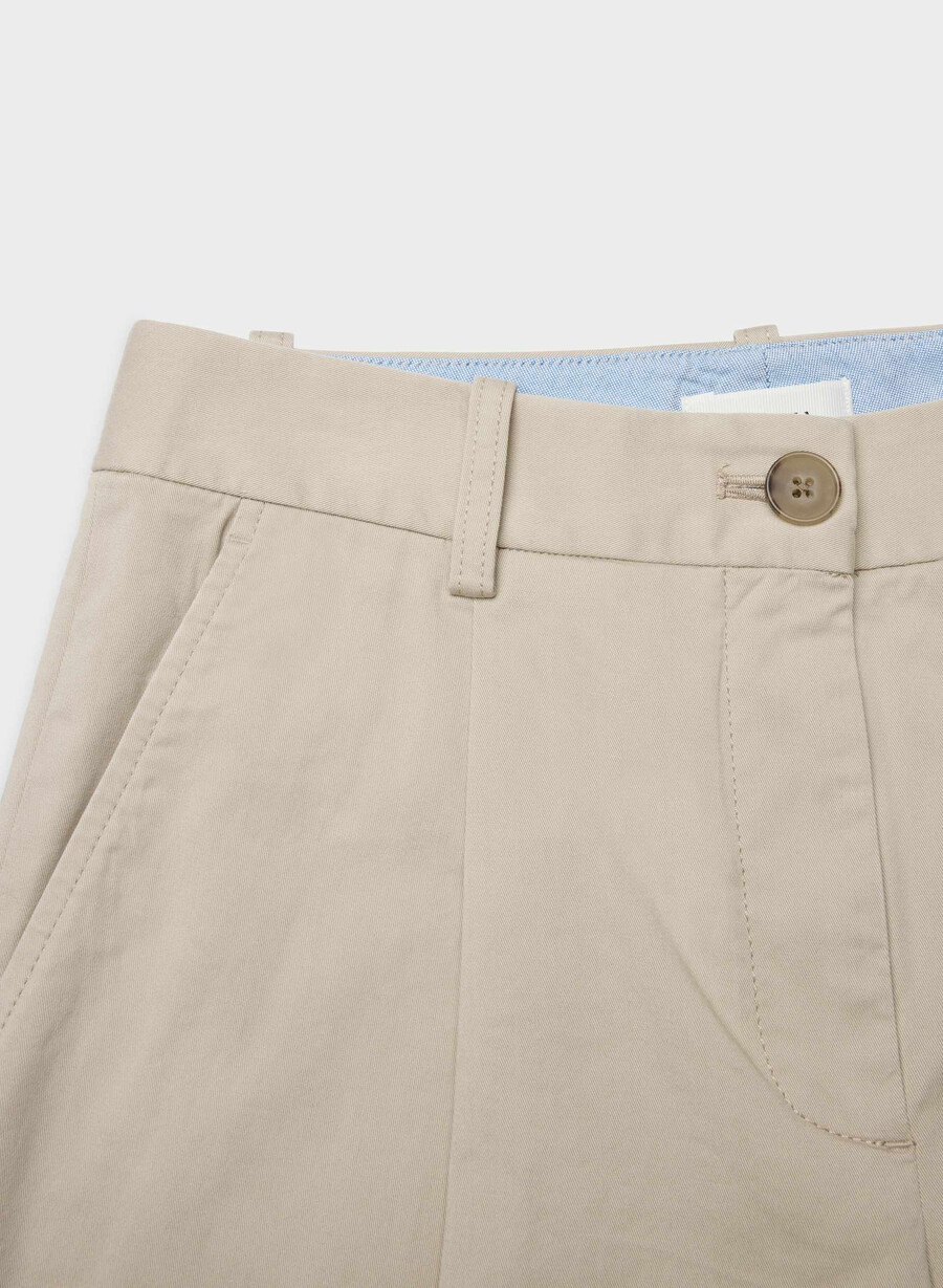 chino medium-rise carrot pant washed tundra taupe