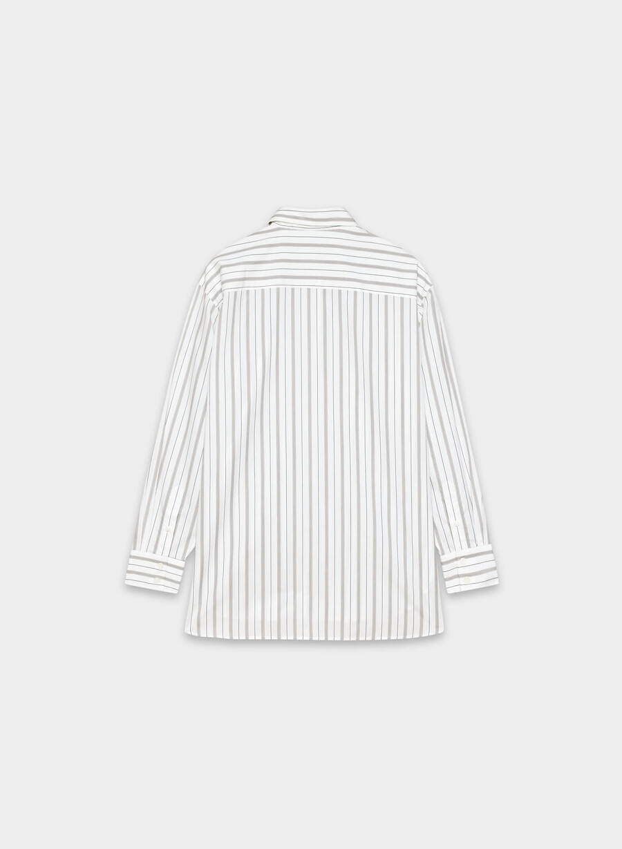 outro oversized poplin-skjorte joely strp bt wtcl