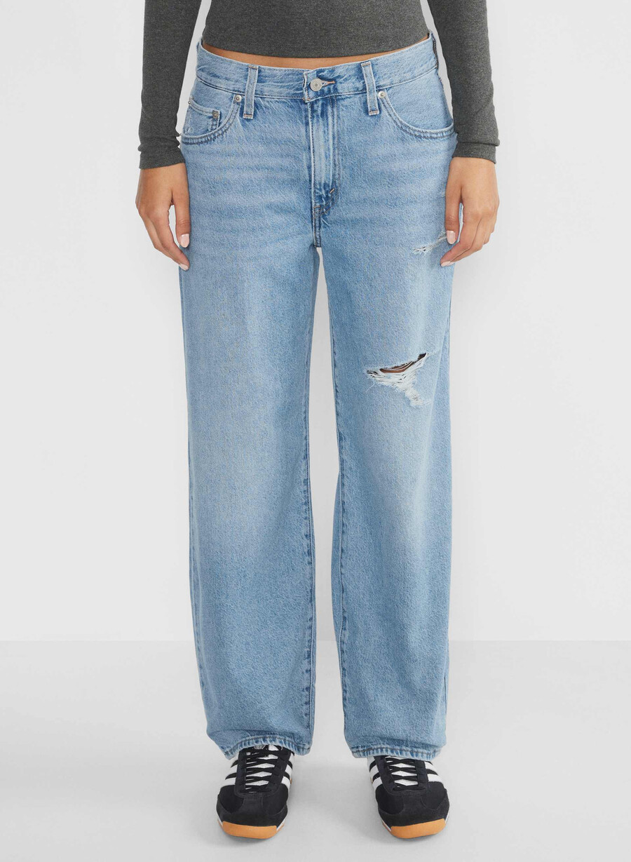 levis baggy dad jeans i midten med dmg