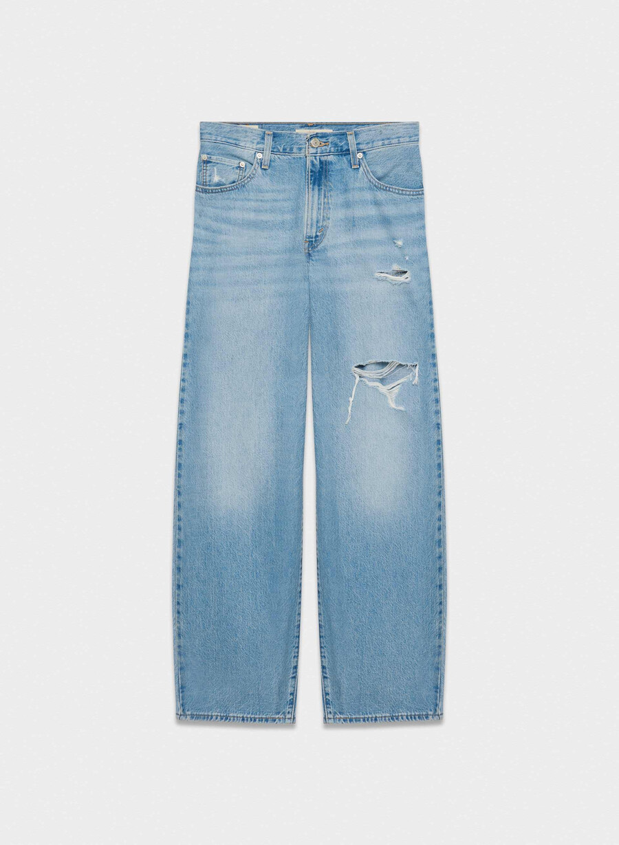 levis baggy dad jeans i midten med dmg