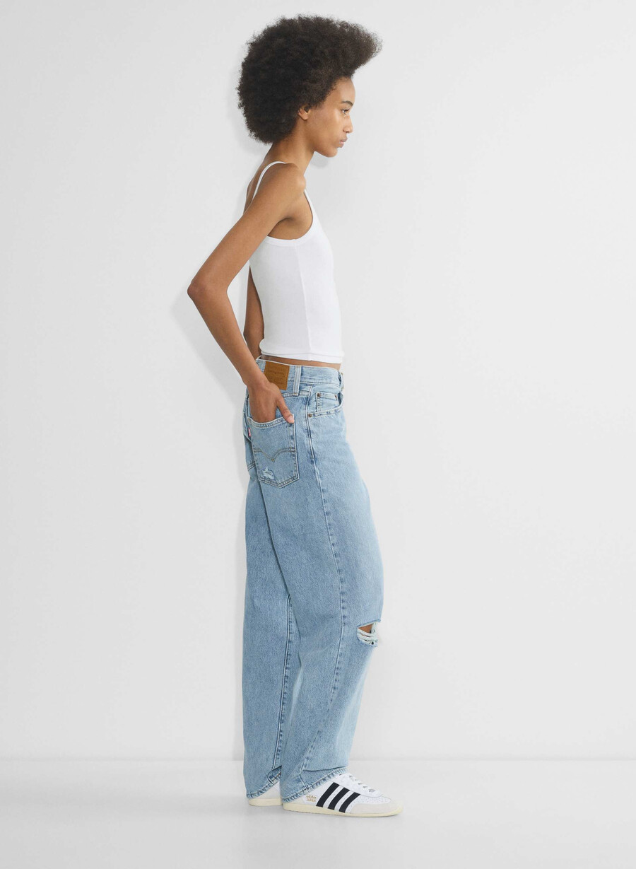 levis baggy dad jean mottokk varselen