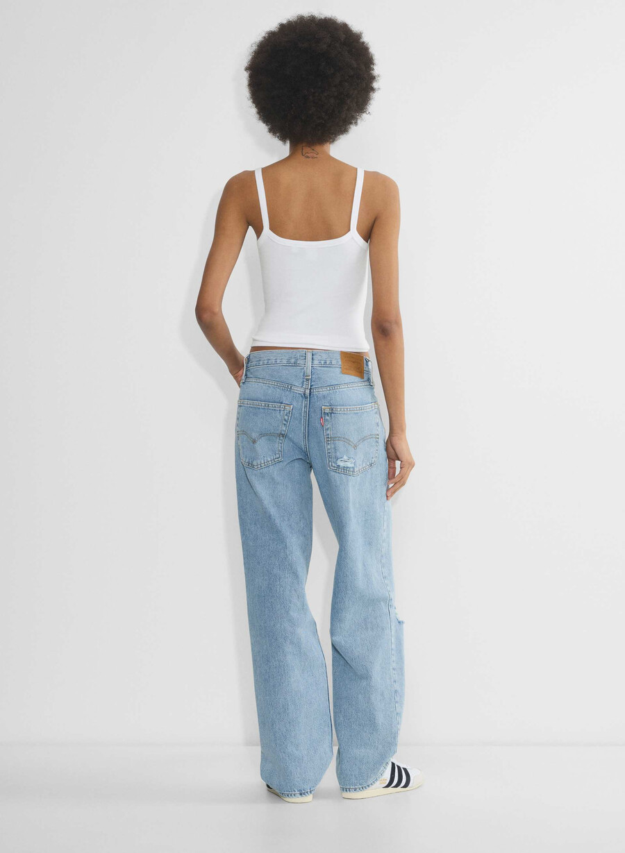 levis baggy dad jean mottokk varselen