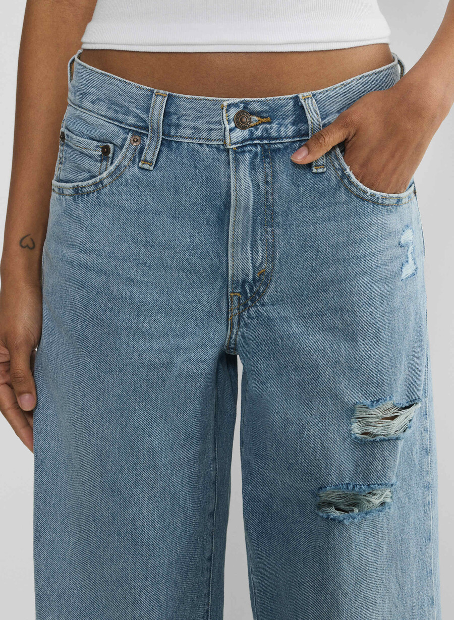 levis baggy dad jean mottokk varselen