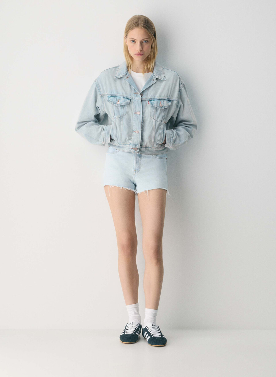 levis shrunken 90s trucker jakke luksusreise