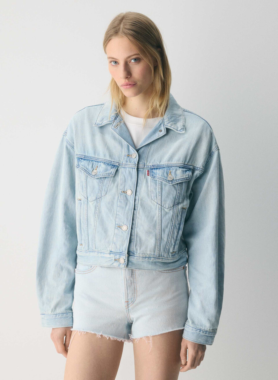 levis shrunken 90s trucker jakke luksusreise