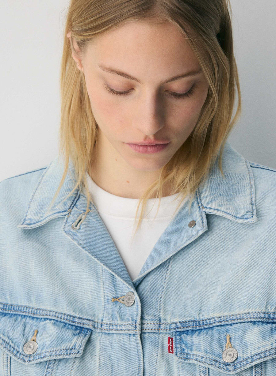 levis shrunken 90s trucker jakke luksusreise