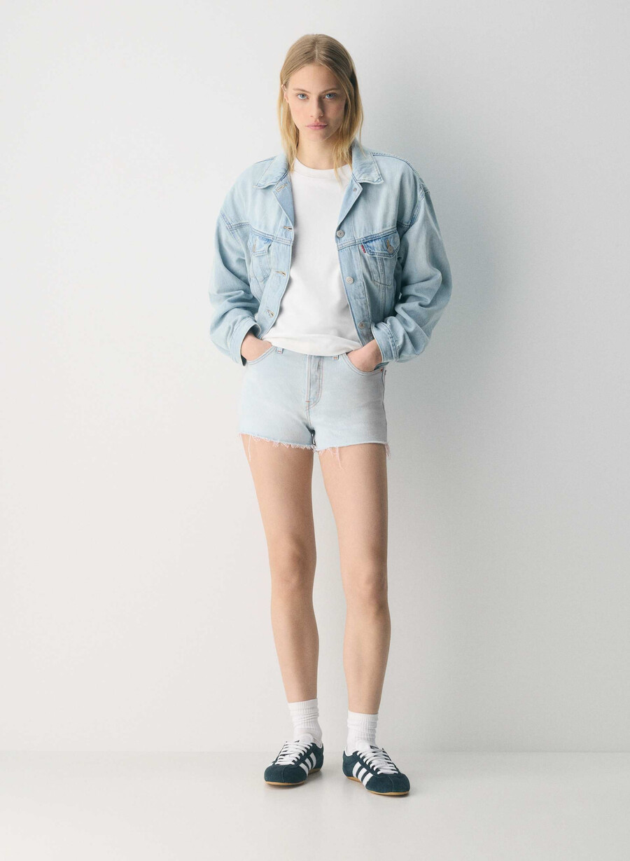 levis shrunken 90s trucker jakke luksusreise