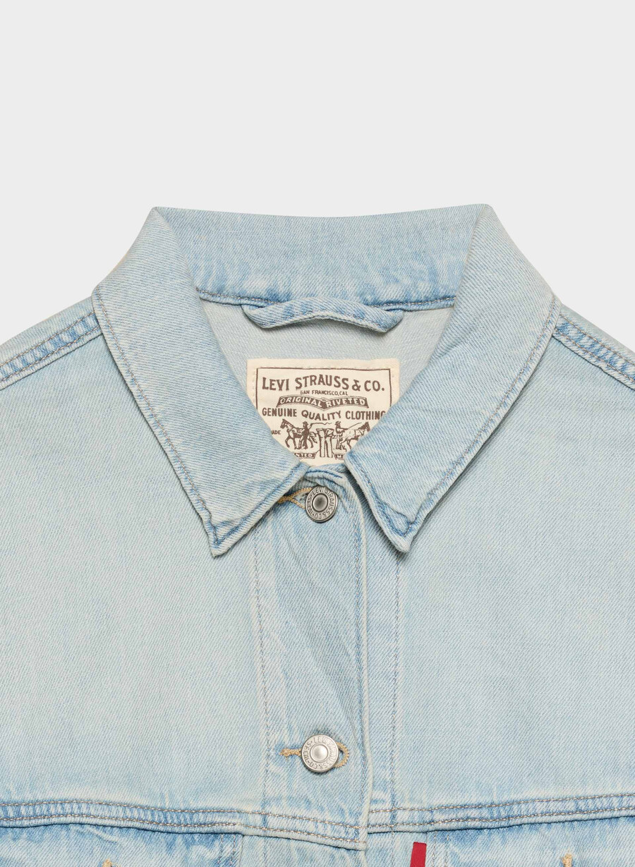 levis shrunken 90s trucker jakke luksusreise